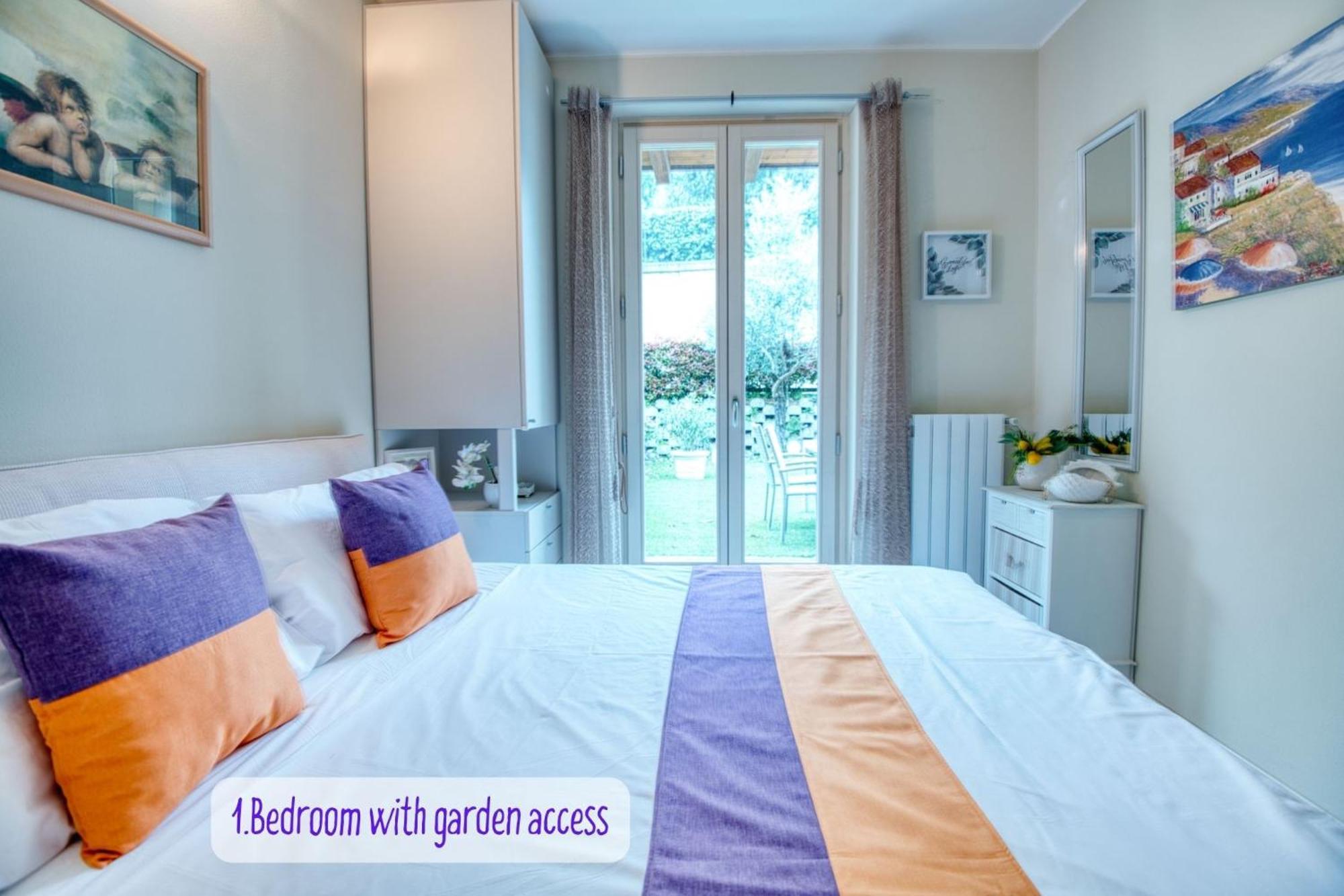 Panorama Lake View, Pool & Garden, 2 Bathrooms, Kingsize & Single-Beds, Fast Internet Toscolano Maderno Zewnętrze zdjęcie