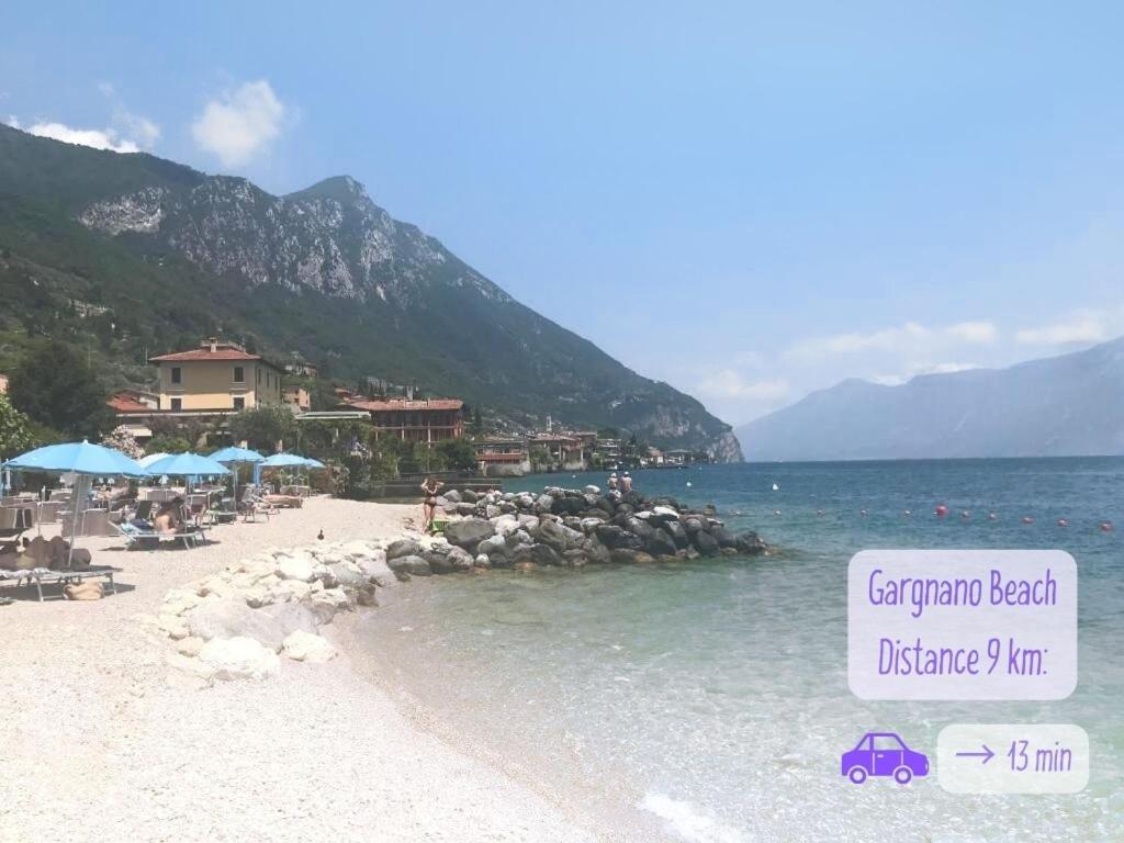 Panorama Lake View, Pool & Garden, 2 Bathrooms, Kingsize & Single-Beds, Fast Internet Toscolano Maderno Zewnętrze zdjęcie