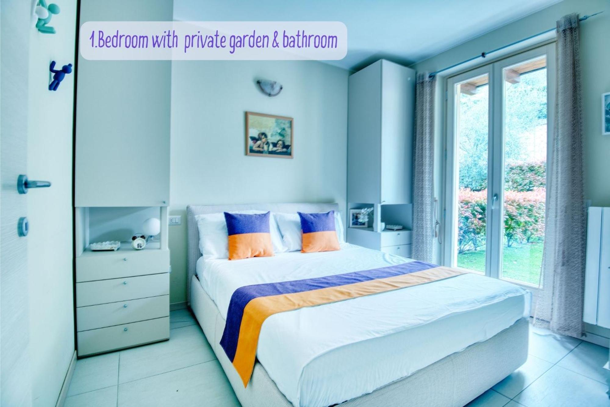 Panorama Lake View, Pool & Garden, 2 Bathrooms, Kingsize & Single-Beds, Fast Internet Toscolano Maderno Zewnętrze zdjęcie
